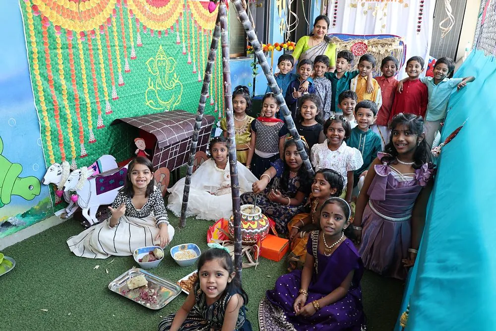 Sankranti Class Photo at ANTS
