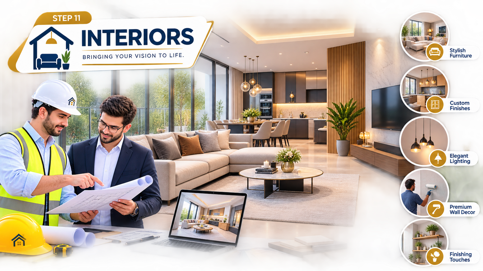 Interiors and Quality Check