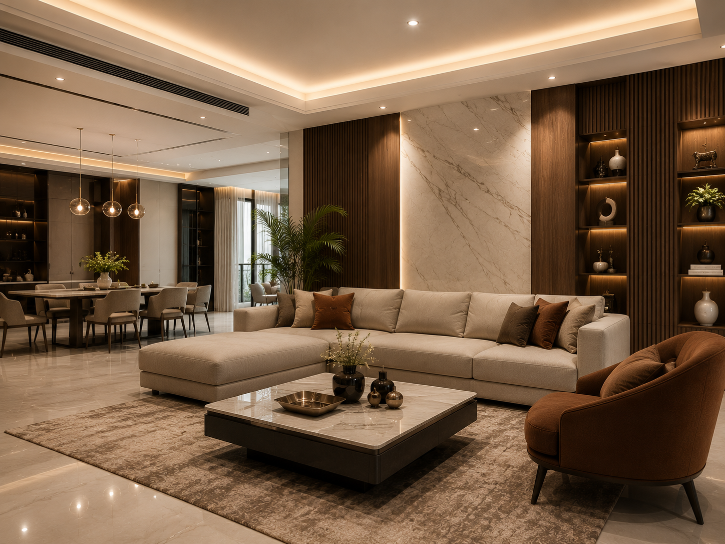 Luxury Living Room Interior - Innovative Interiors & Furniture