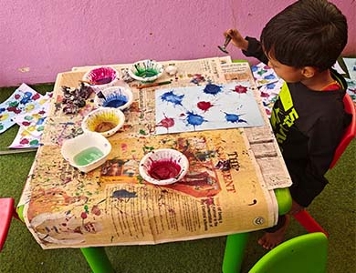 Children playing