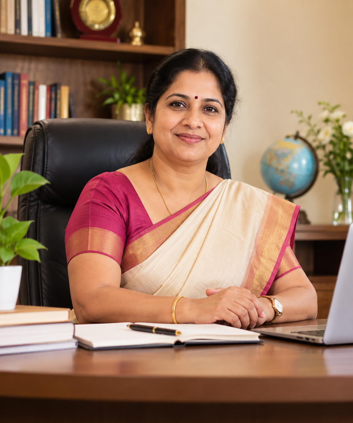 Headmistress of Sri Annapoorna Vidya Bhavan