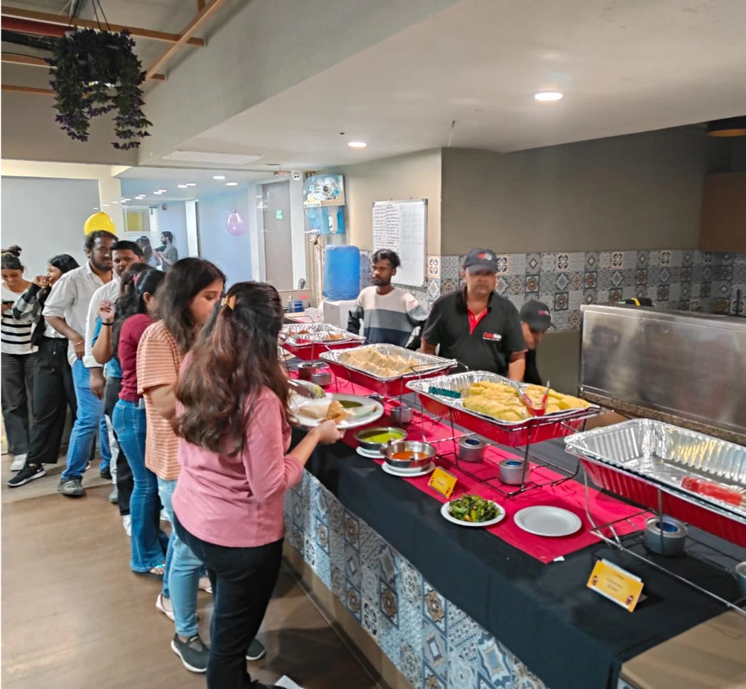 Guests Enjoying The Cater Services